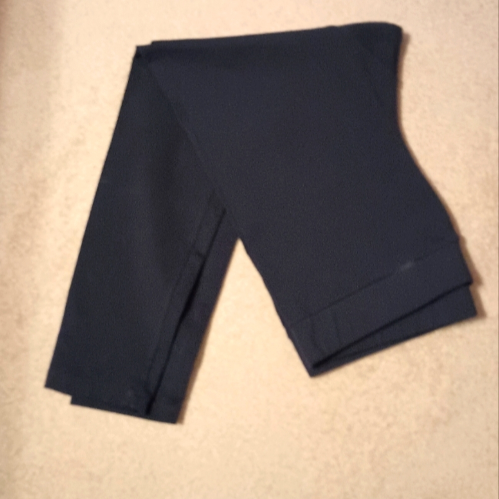 2X(fits14/16) Black pull-on stretch pants